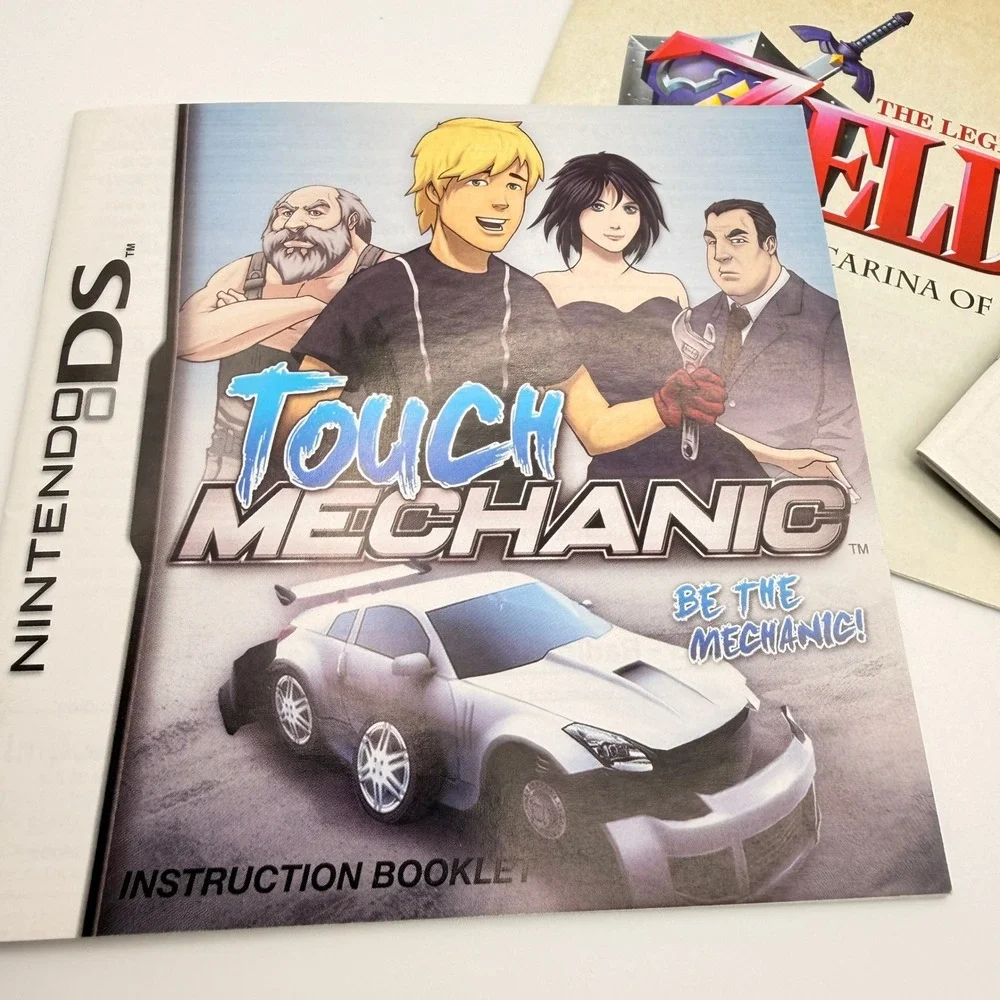 Nintendo DS 3DS Manual Lot Zelda Touch Mechanic GTA Manuals Y2K Instruction Book